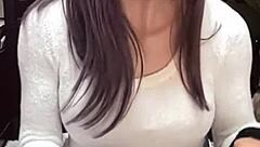 I feel so aroused watching cute japanese ladyboy masturbate anally