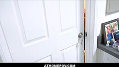 I love how my boyfriend pranks me then we have wild orgasm sex in quarantine as Rebecca Vanguard.