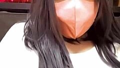 I feel so aroused watching cute japanese ladyboy masturbate anally