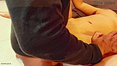 hot asian babe was so horny for big cock she fucked the delivery boy passionately