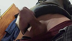 I HEAR RAIN OUTSIDE While HAPPILY MASTURBATING My SKINNY BODY And BIG COCK In BATHROOM