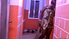 An amateur horny Latina got thrilled by neighbors pounding her hairy pussy in intense doggystyle and missionary sessions.