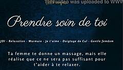 Hey, let's talk about taking care of you with some joi tips in French style