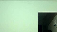 Suggestive chubby Latina prostitute dances sexy, strips naked, and thrusts her fat ass in POV