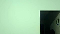 Suggestive chubby Latina prostitute dances sexy, strips naked, and thrusts her fat ass in POV