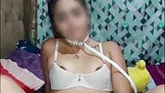 mexican woman masturbates until squirting with intense pleasure