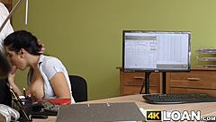 i got busty amateur anally treated by big dicked agent