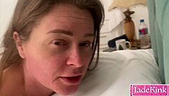 Damn, watch this homemade dirty talking wife get fucked super hard while totally high on passion!