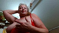 dawnskye1962 explores a new breeding seduction fantasy with hairy pussy fingering and natural big tits in retro mature masturbation scene