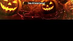 What happens when a horny milf clown captures a guy for bound tickling and teasing in cosplay?