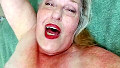 dawnskye1962 explores a new breeding seduction fantasy with hairy pussy fingering and natural big tits in retro mature masturbation scene
