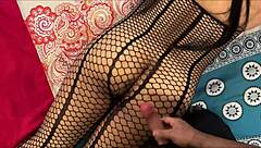 Madrastra milf nalgona saca toda mi leche con sus movimientos de cadera y tight pussy riding!