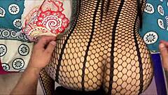 Madrastra milf nalgona saca toda mi leche con sus movimientos de cadera y tight pussy riding!