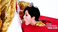 Freeuse Game Show With Hot Teens In Wild 4some Fucking