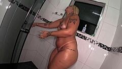 First Time Shower Party Turns Wild with Big Ass Brazilian Babes