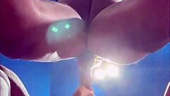 Amateur Ebony Rides Massive Black Cock In Wet Sex Tape