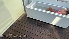 Skinny Latina Babe Sucks Cock To Keep Secret