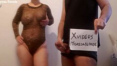 Blonde Wife Takes Massive Brazilian Cock in Intense Amateur Couple Session - What a Big Ass Thrill!