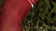 Hey, military training gets wild when the lesbian sergeant uses a dildo to discipline with pussy licking and fingering in stockings!