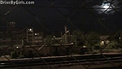 shy blonde teen alexis crystal joins public sex gang bang orgy with strangers in the street