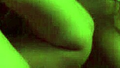 Perverted man gives cunnilingus to his milf for real orgasm