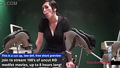 tina lee comet feels so embarrassed during her yearly gyno exam by doctor tampa and nurse angel rose at girlsgonegyno