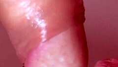 Japanese beauty takes massive cock deep with intense close-up cum action.