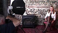 Behind The Scenes With Bettie Hayward In College Girl Photoshoot