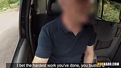 Taxi Driver Fingers Honour Mays Ass During Doggystyle Fuck