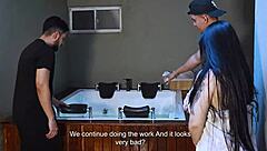 hey, why not let me take these two huge bbc plumbers and squirt like crazy in mmf threesome without hubby knowing?