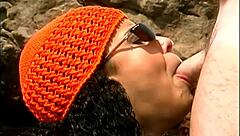 Imagine A Mature Man Thrusting Into Exotic Babe With Natural Tits And Big Clit In Outdoor Cowgirl And Anal