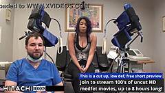 Human Guinea Pig Endures Intense Hitachi Orgasms from Doctor Tampa