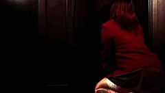 hey check out this student giving a wild gloryhole blowjob