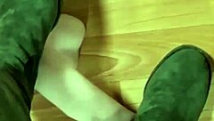 Do you crave playing with tall blonde Elza Kom in heels and braces