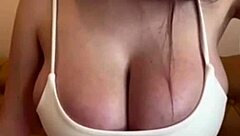 Stepmother with big milky tits - oh, how they bounce and tease in pure ecstasy!
