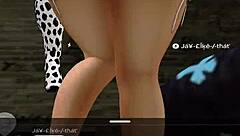 damn, this big booty bitch is twerking hard at my party - join in!