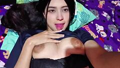 See-Through Bunny Cosplay Colombian Girlfriend Spanked And Fucked With Dildo In Bedroom Fetish Scene