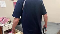 Authority Punishes Young Adult With Belt And Intense Discipline!