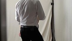 Japanese BIG-BREASTED woman enjoys CREAMPIE during intimate PHOTO SESSION.