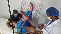 Redhead Wife Gets Fucked by Muscular Doctor Outdoors