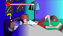 Playful Comedy On The Sofa Scene