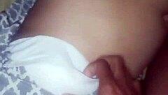 Bokep Indonesia blonde rides huge cock cowgirl squirting cum on big natural tits