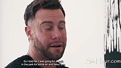 Um, yeah, this masseuse with huge oiled tits is totally normal, hun!