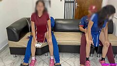 Why Not Swap Girlfriends with My Buddy for a Wild Cheating Massage Session Leading to Intense Doggystyle Action?