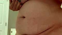 Provocative Boobunny Shows Off Big Tits With Pierced Nipples And Clit In Tattoo Tease