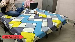 Hotty Jiya Sharma Gets Fucked Hard By Boyfriend In Hostel Room With Loud Moaning And Dirty Talk