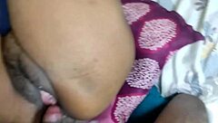 I lick girlfriend tight closeup pussy with big tits and monster cock action