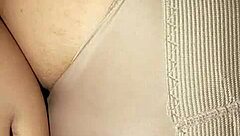 Oh man, I-I got so hot fucking that Asian milf doggystyle, cumming deep inside her big ass close up!