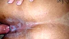 Devouring the Hot Babe and Finishing Inside Her Ass