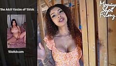 Dominating my horny construction worker with intense hairy pussy fucking while husband is out.